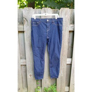 GAP Womens Denim Blue Jeans Favorite Jeggings Leggings Size 12 / 31